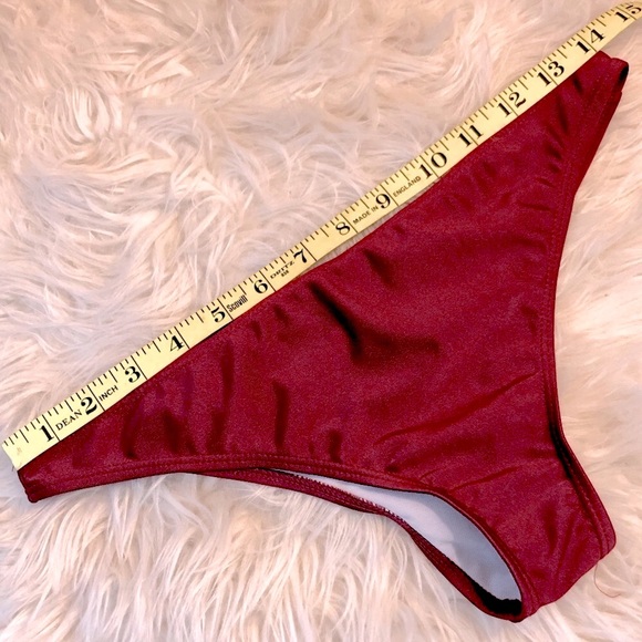 Bikini Bottom Burgundy/Red Size X-Small - Picture 5 of 8